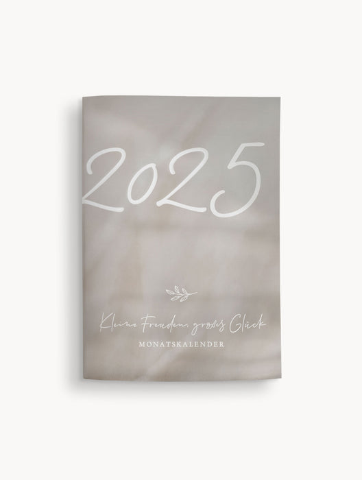 Monatskalender 2025, Kleine Freuden, großes Glück (Limited Edition)